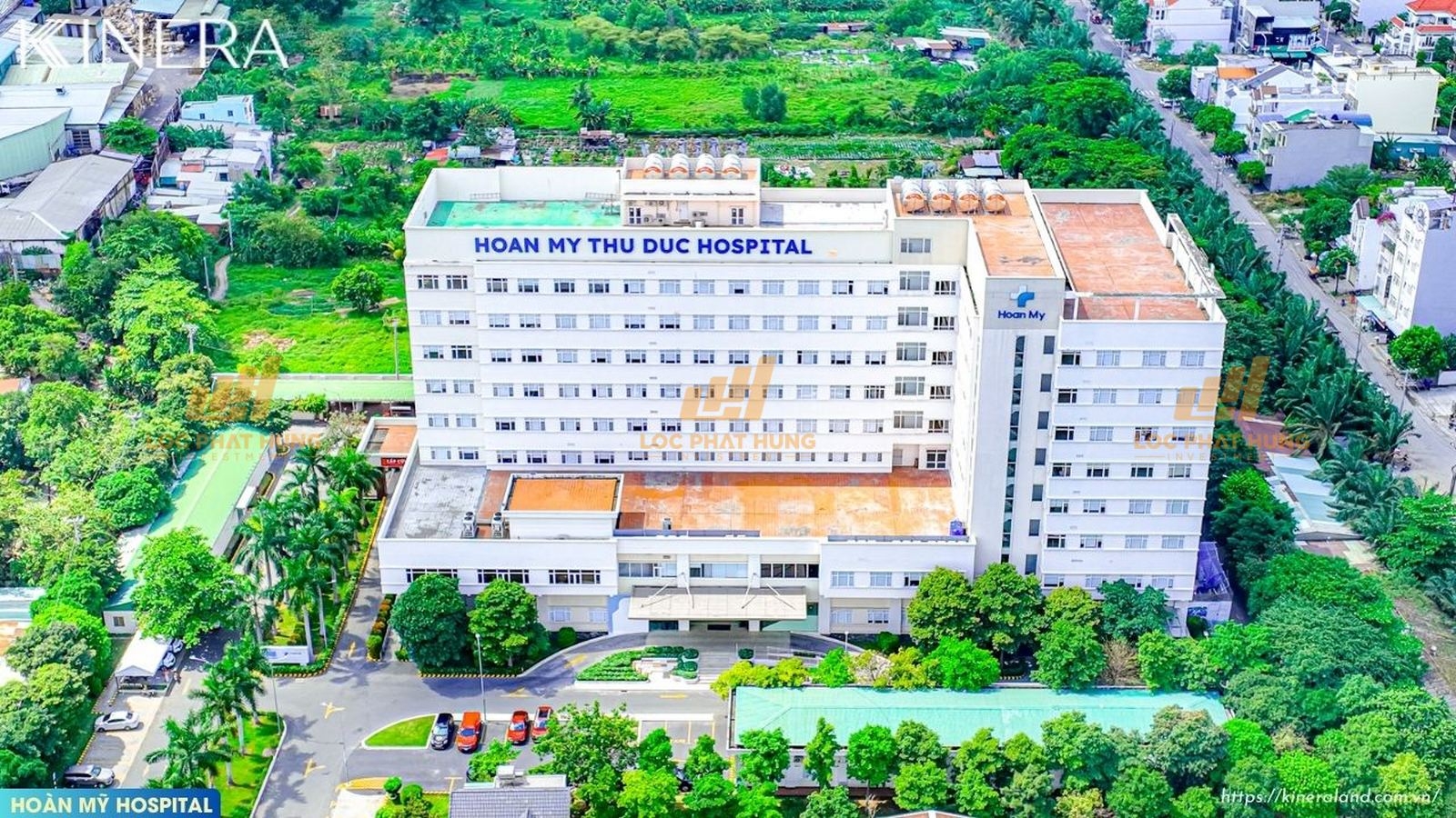Bệnh viện Đa khoa Hoàn Mỹ, một trong những cơ sở y tế uy tín gần dự án One Era, mang lại sự thuận tiện và an tâm cho cư dân.