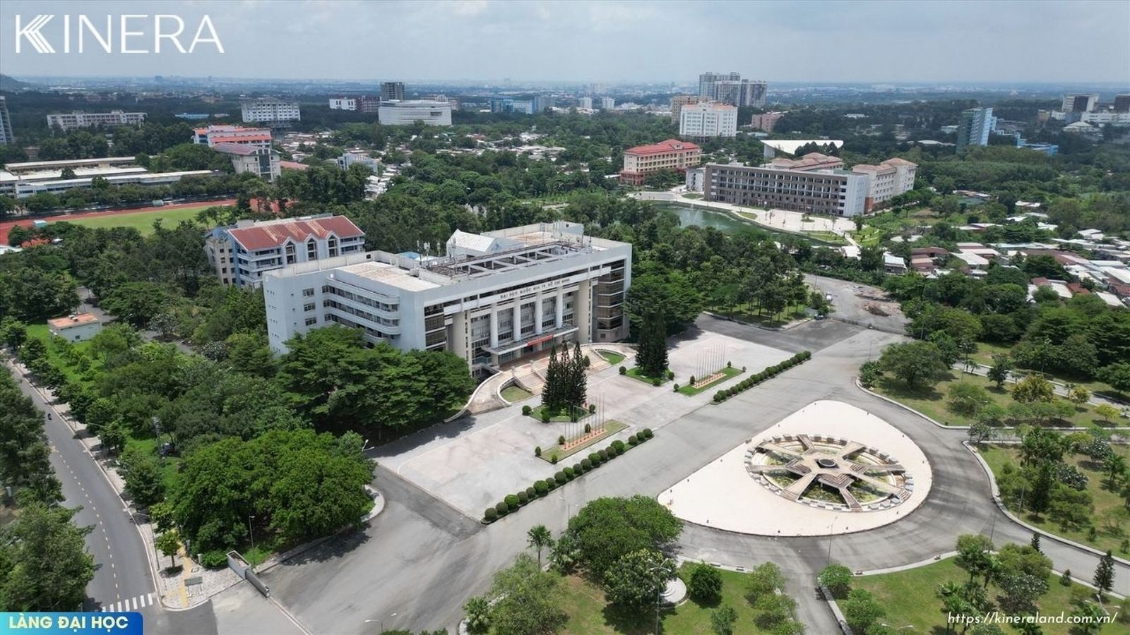 Toàn cảnh Làng Đại học Quốc gia TP.HCM, môi trường giáo dục hàng đầu liền kề dự án One Era