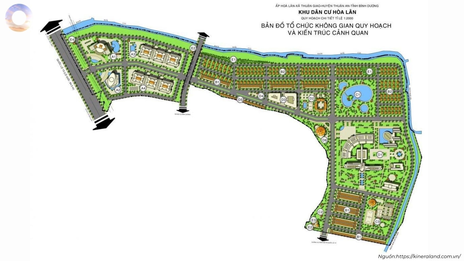 Mặt Bằng Tổng Thể Dự án One Era Thuận An, Bình Dương