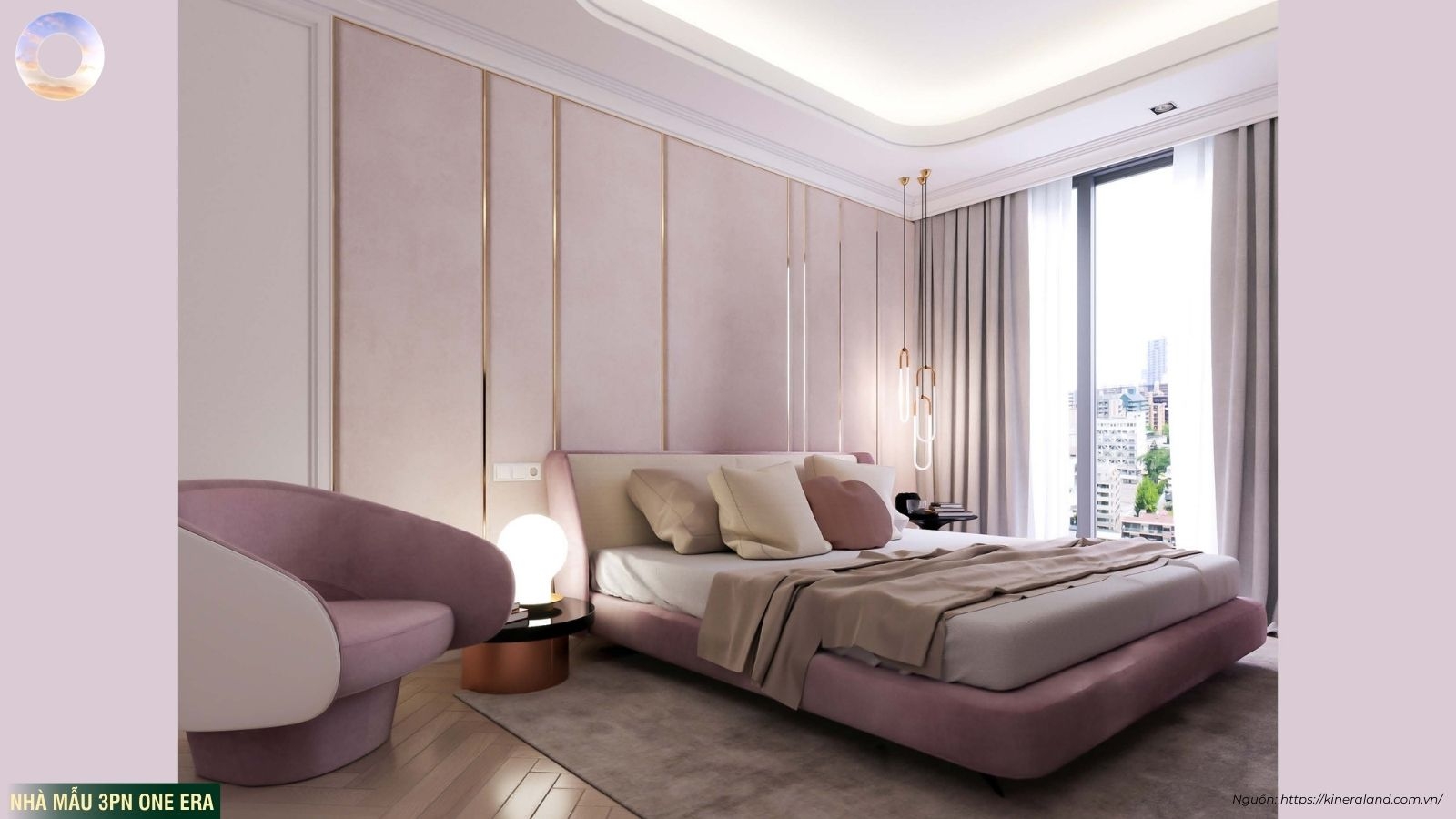 Nhà Mẫu Căn Hộ 3 Phòng Ngủ (3pn) Dự án One Era Thuận Giao, Tp.hcm