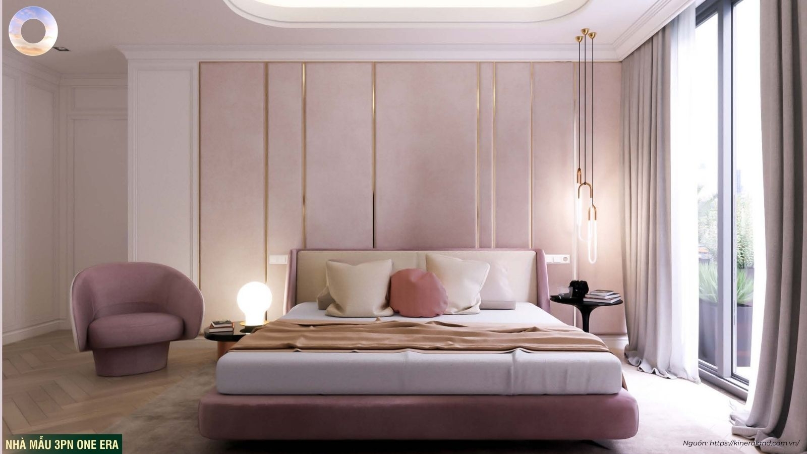Nhà Mẫu Căn Hộ 3 Phòng Ngủ (3pn) Dự án One Era Thuận Giao, Tp.hcm
