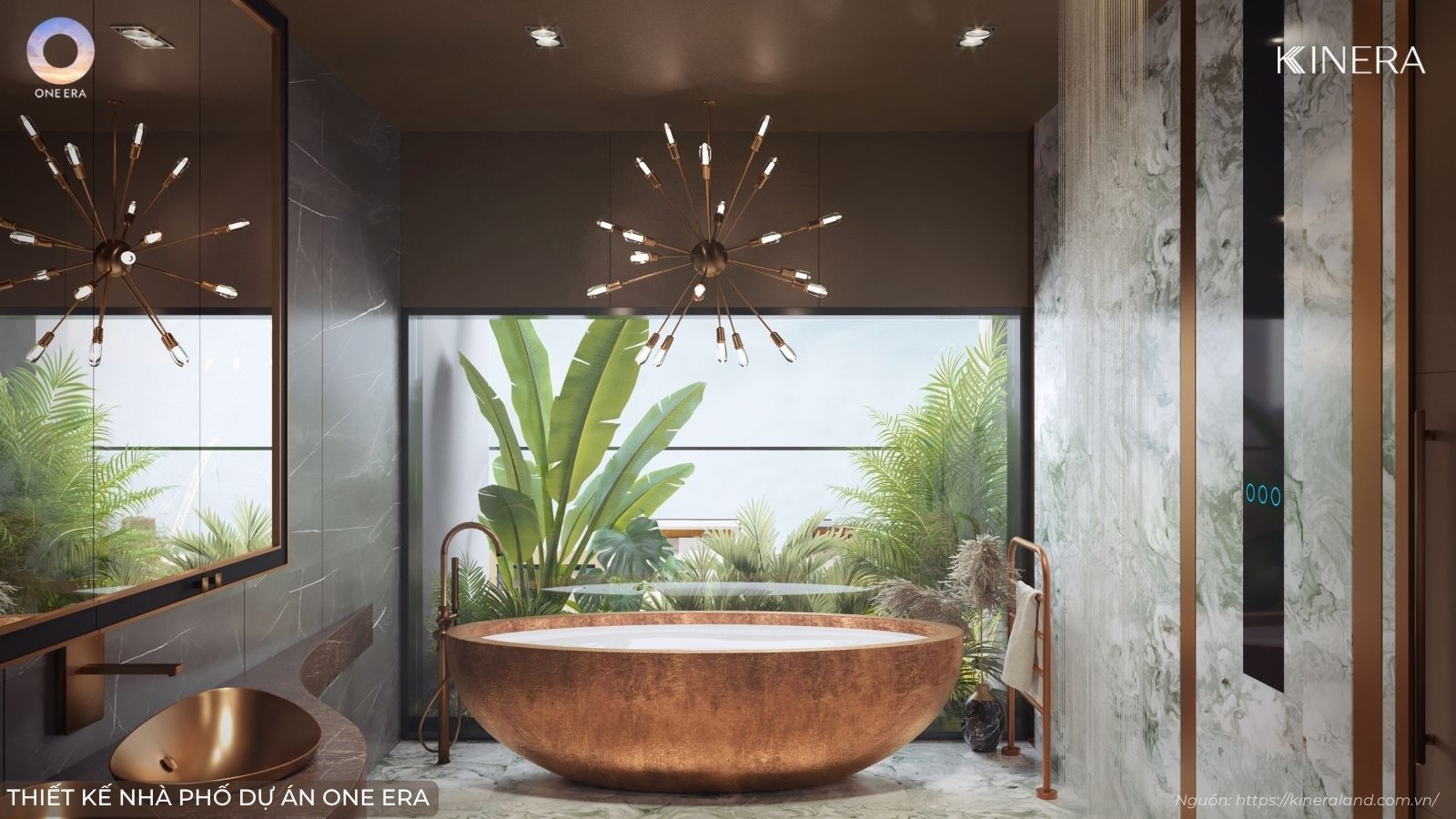 Nhà Mẫu Thực Tế Nhà Phố Tại Khu Compound Dự án One Era