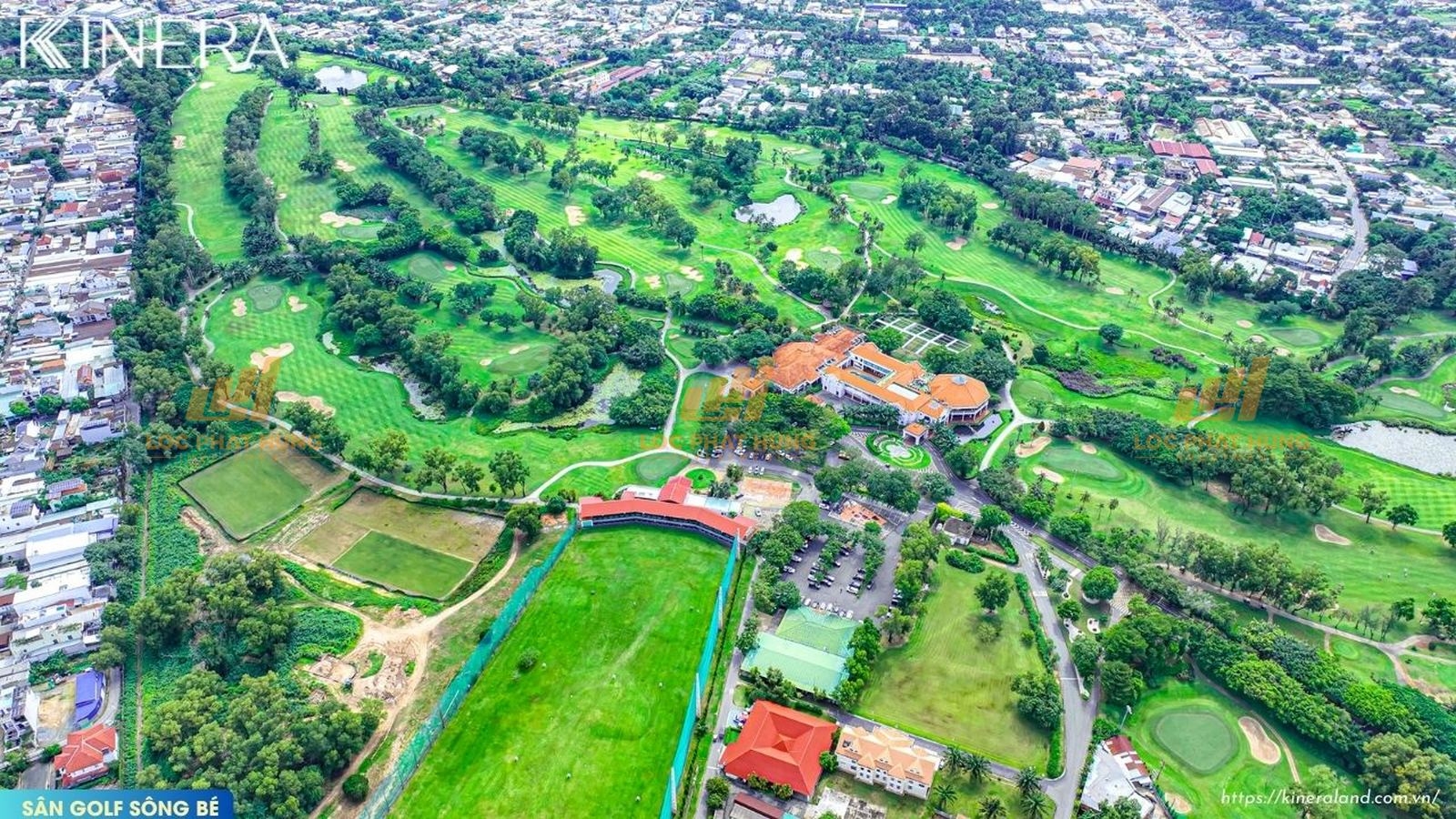 Sân Golf Sông Bé, tiện ích ngoại khu đẳng cấp dành cho cư dân thượng lưu tại dự án One Era Thuận An.