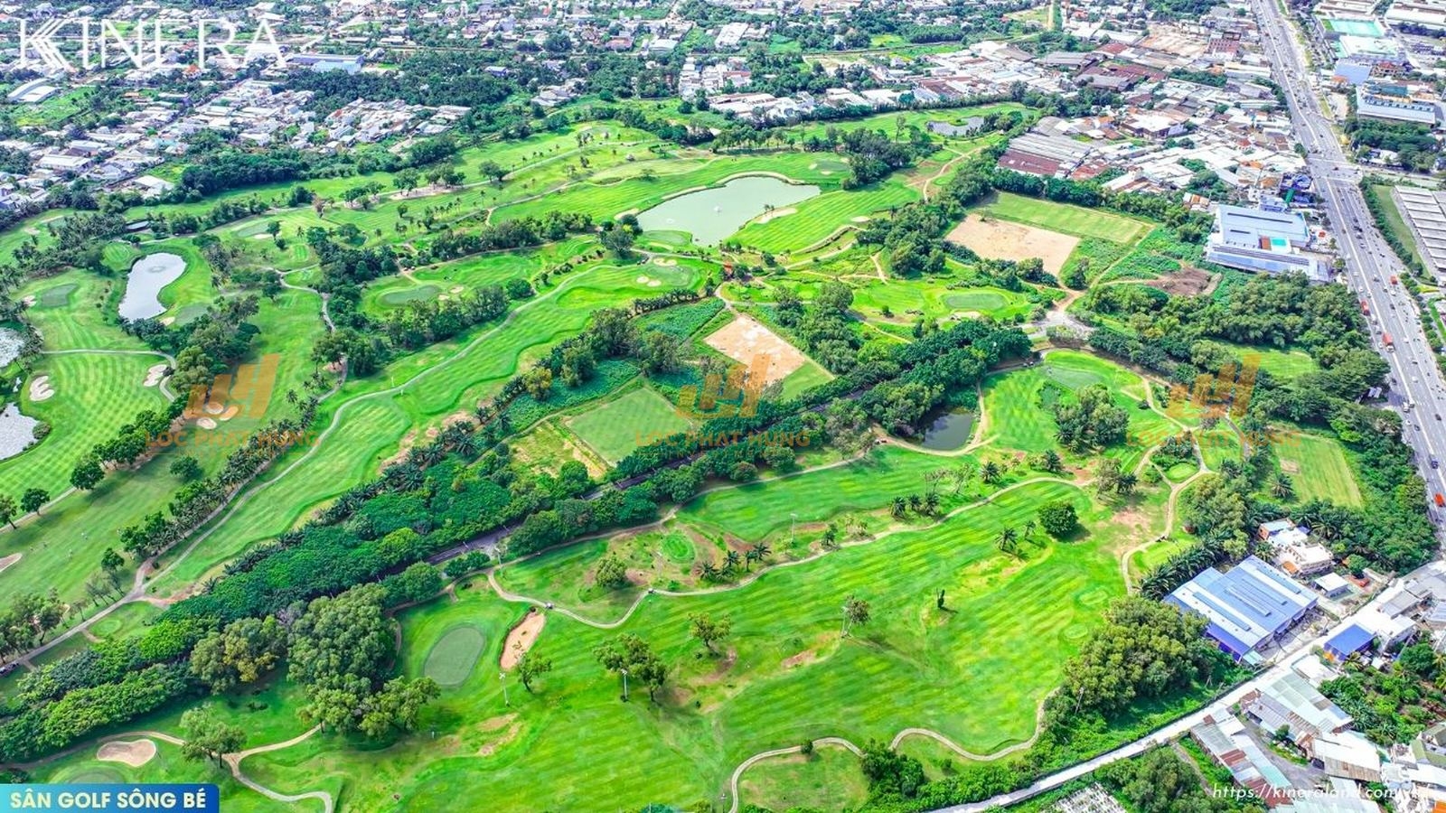 Sân Golf Sông Bé, tiện ích ngoại khu đẳng cấp dành cho cư dân thượng lưu tại dự án One Era Thuận An.