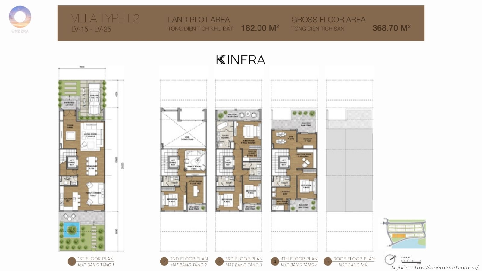 Thiết Kế Chi Tiết - Layout Mặt Bằng Nhà Phố One Era