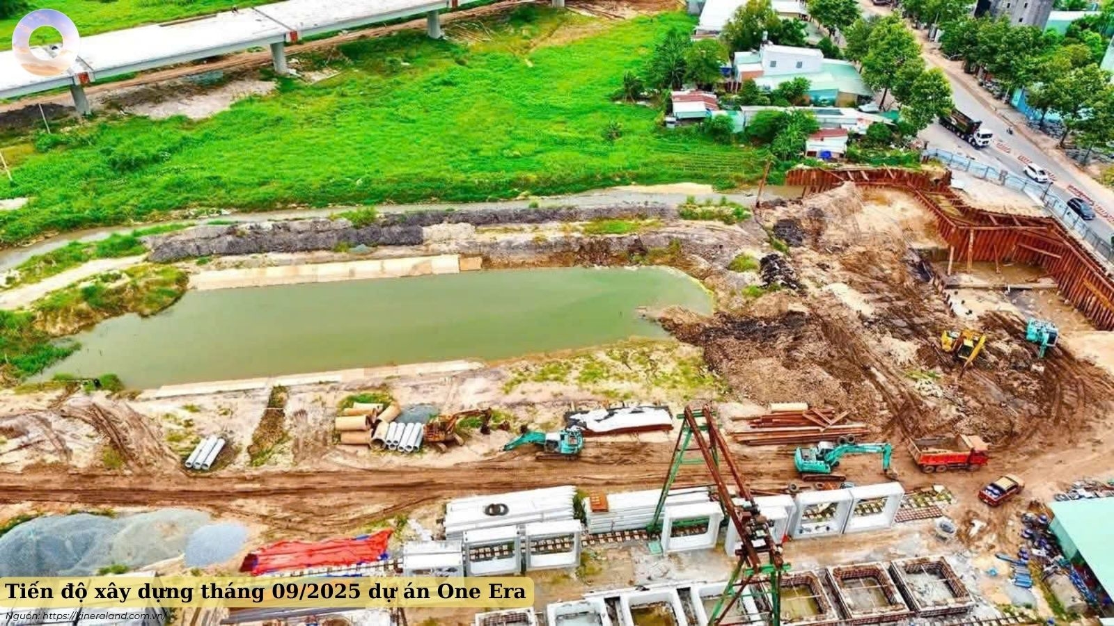 Tiến độ xây dựng dự án One Era tháng 09/2025
