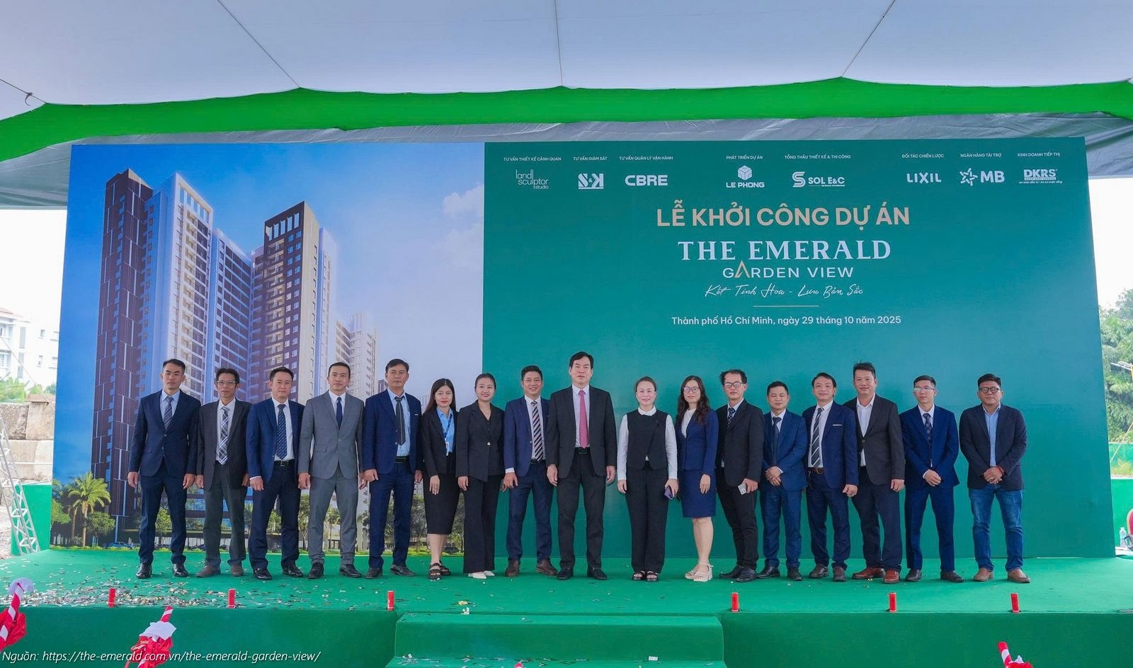 Lễ khởi công xây dựng dự án The Emerald Garden View