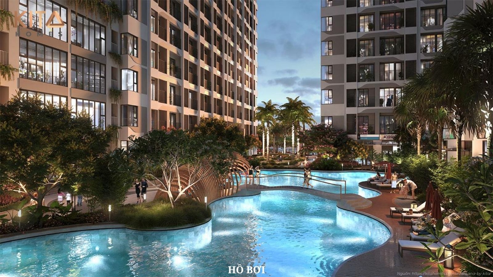 Hệ thống tiện ích nội khu đa dạng, tiện nghi, đẳng cấp