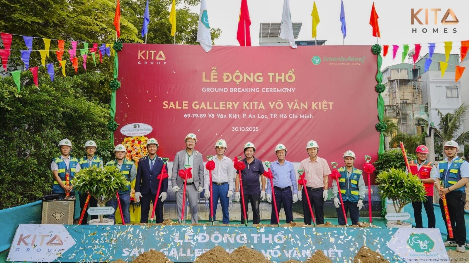 Lễ động thổ dự án Ansana By Kita Võ Văn Kiệt