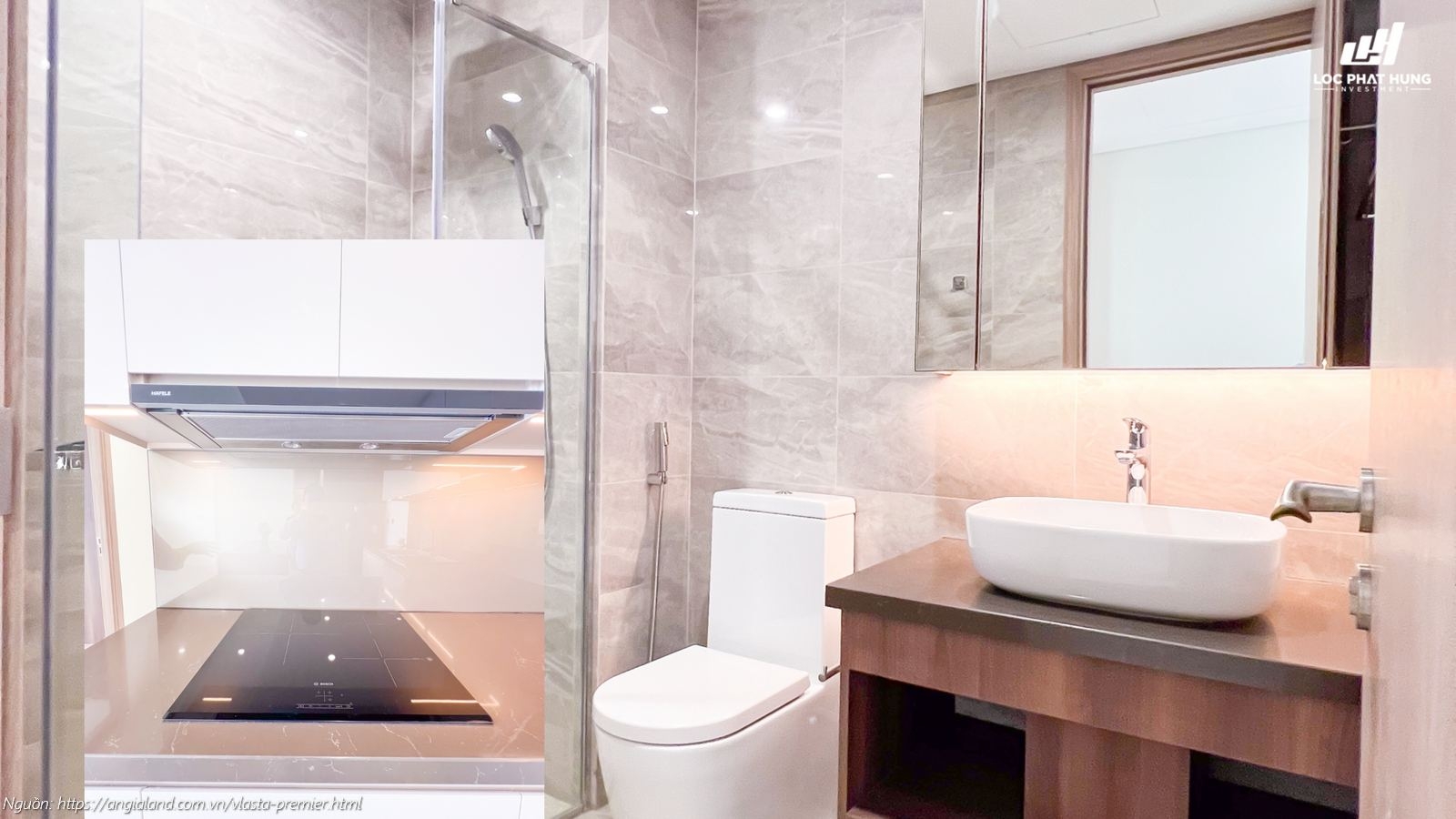 Nhà mẫu căn hộ 2 phòng ngủ diện tích 75m2 dự án căn hộ chung cư Vlasta Premier Quận 7