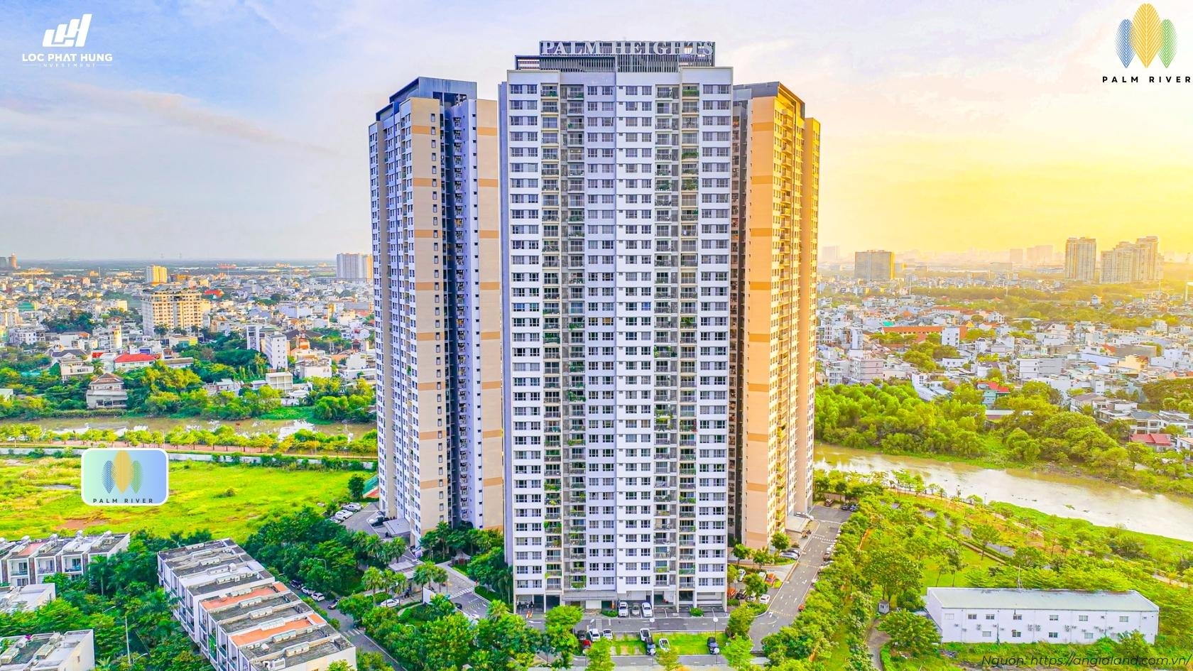 Tổng Thể Dự án Căn Hộ Palm River Quận 2, Phường An Phú